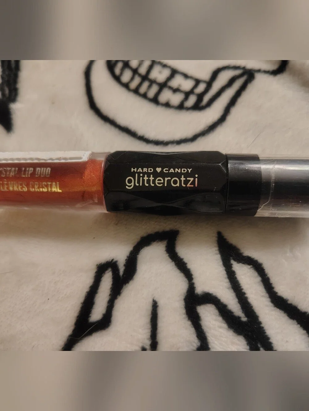Hard Candy Glitteratzi Crystal Topaz Duo Gloss And LA Colors Bohemian Lipstick